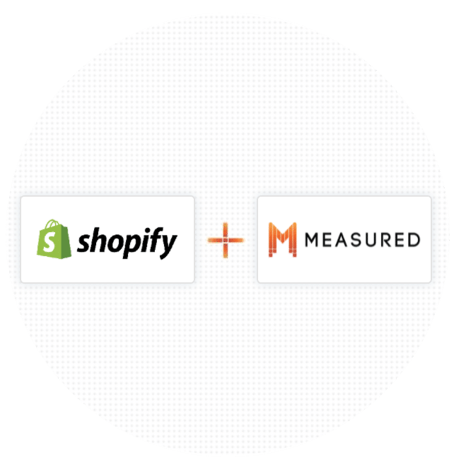 Shopify + Measured banner